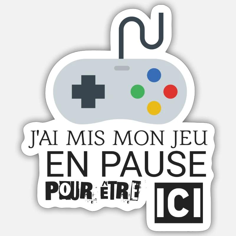 Sticker taille S (10 x 10 cm) - 