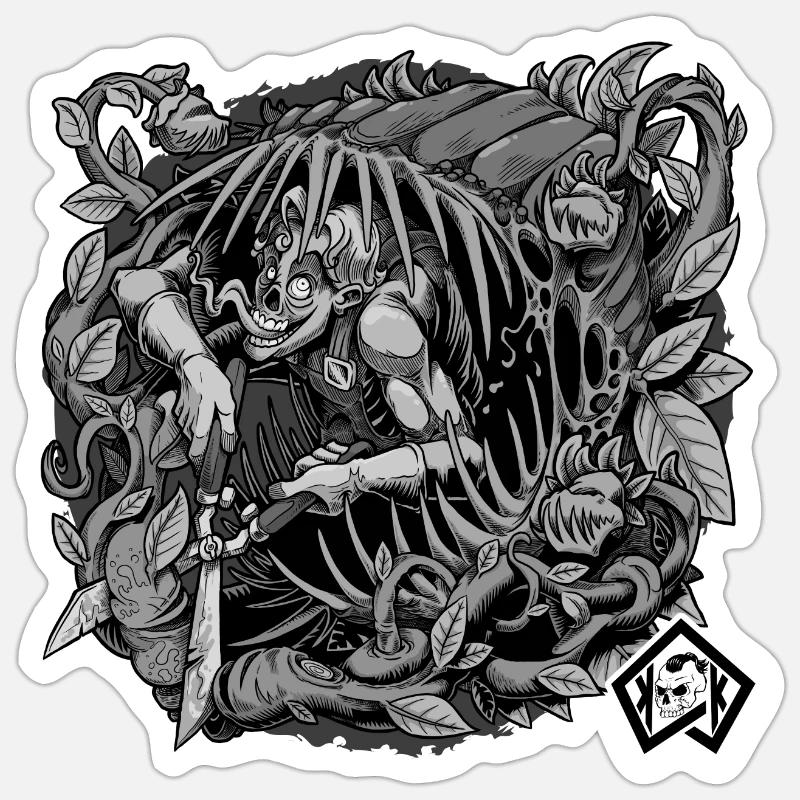 Sticker size S (10 x 10 cm) - 