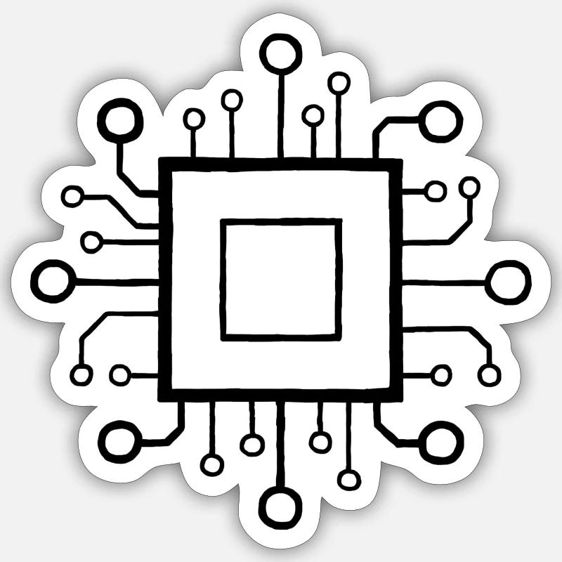 Sticker Größe S (10 x 10 cm) - 