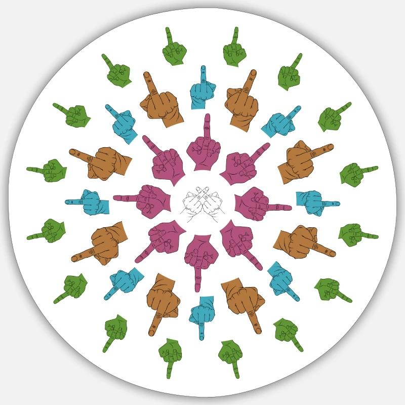 Sticker size S (10 x 10 cm) - 