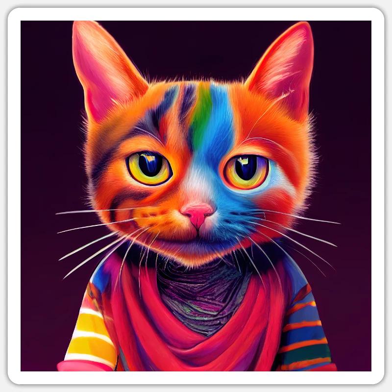 Sticker taille S (10 x 10 cm) - 