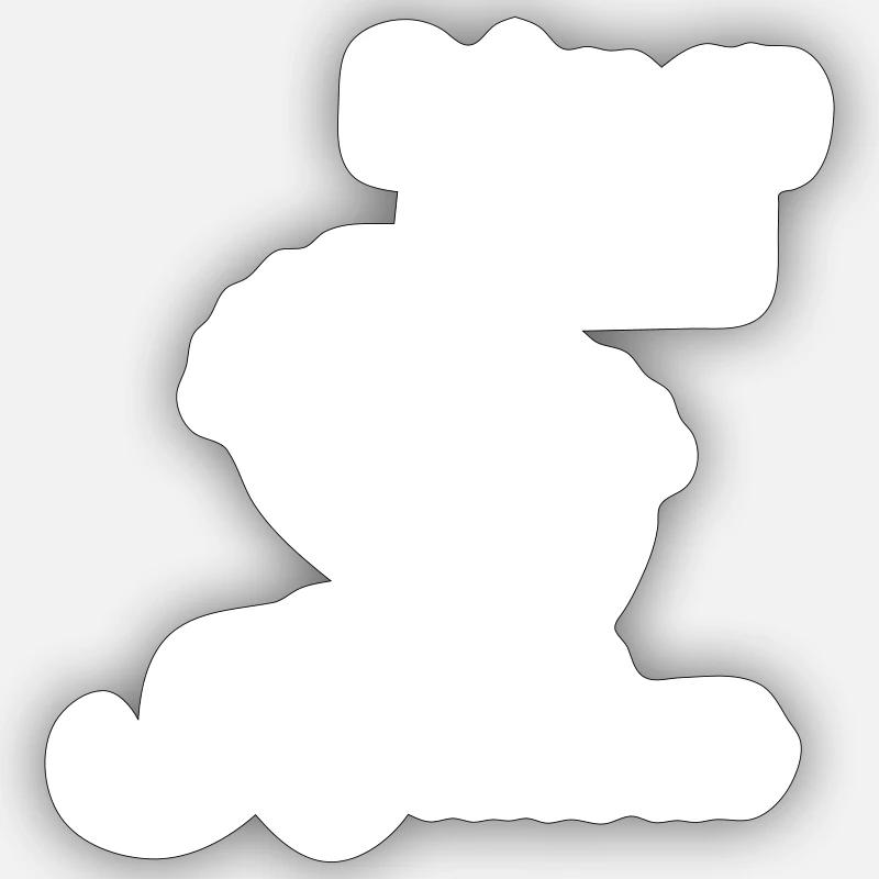 Sticker taille S (10 x 10 cm) -