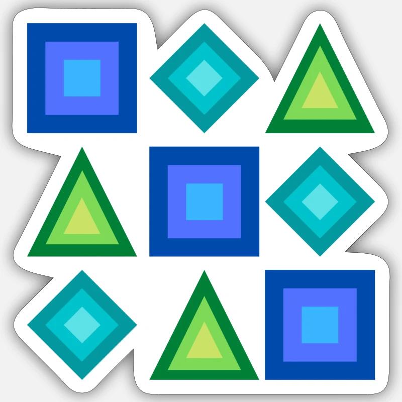 Sticker Größe S (10 x 10 cm) - 