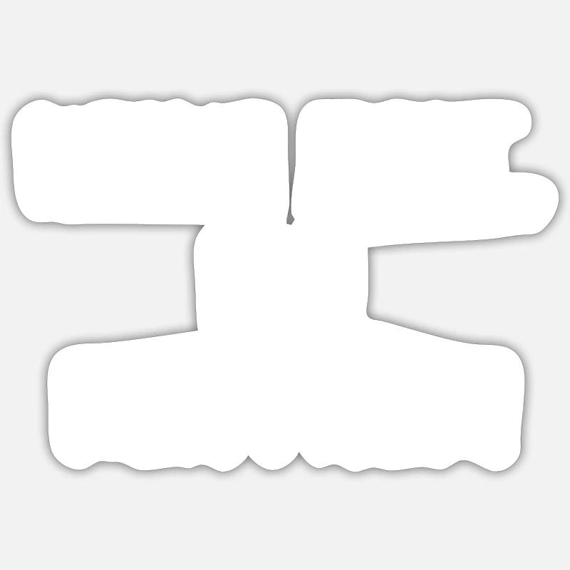 Keine Zeit bin Rentner - Sticker Größe S (10 x 10 cm) - Mattweiß