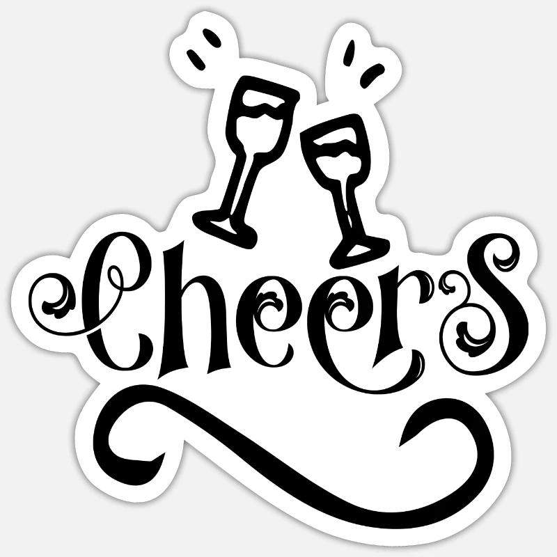 Sticker Größe S (10 x 10 cm) -