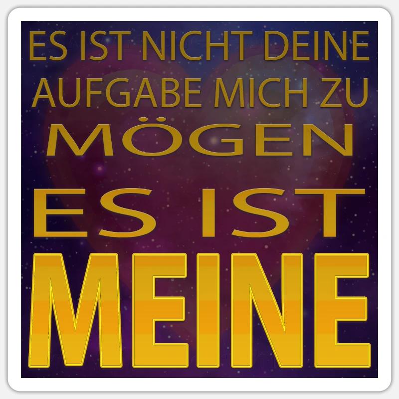 M’aimer, c’est mon devoir - Univers Sticker taille S (10 x 10 cm)