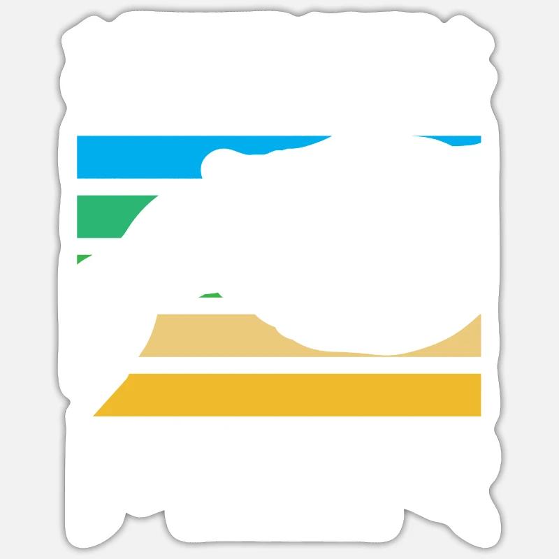 Sticker taille S (10 x 10 cm) - 