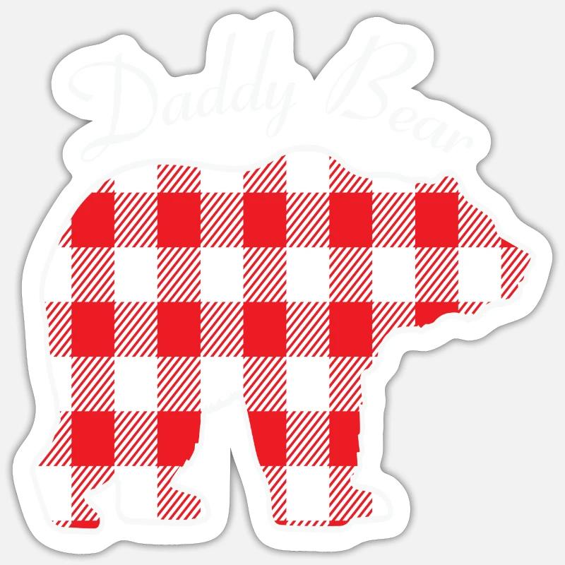 DADDY BEAR Sticker size S (10 x 10 cm)