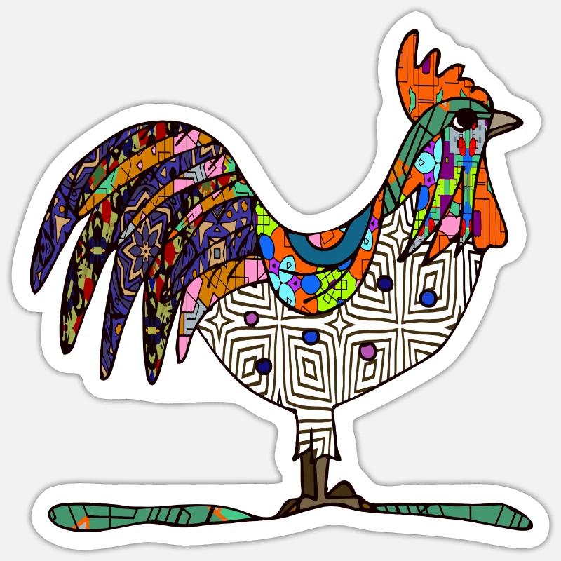 Sticker taille S (10 x 10 cm) - 