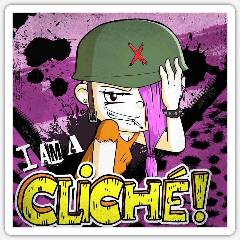 Sticker Größe S (10 x 10 cm) - 
