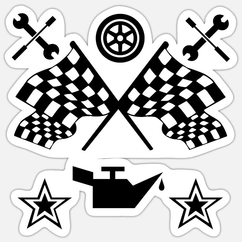 Sticker formato S (10 x 10 cm) - 