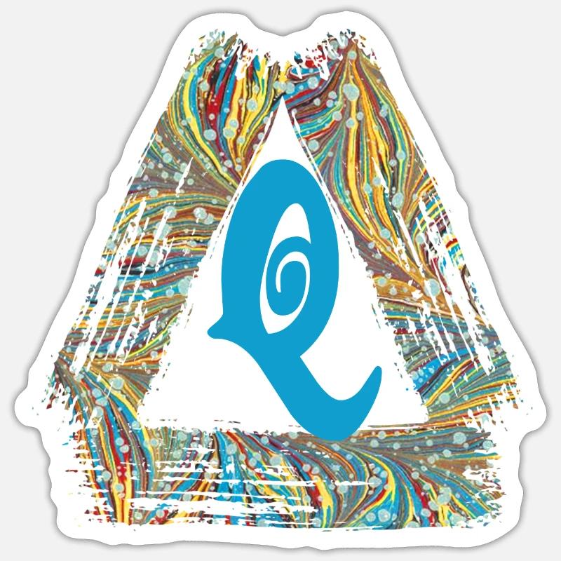 e 201 q - Sticker Größe S (10 x 10 cm) - Mattweiß