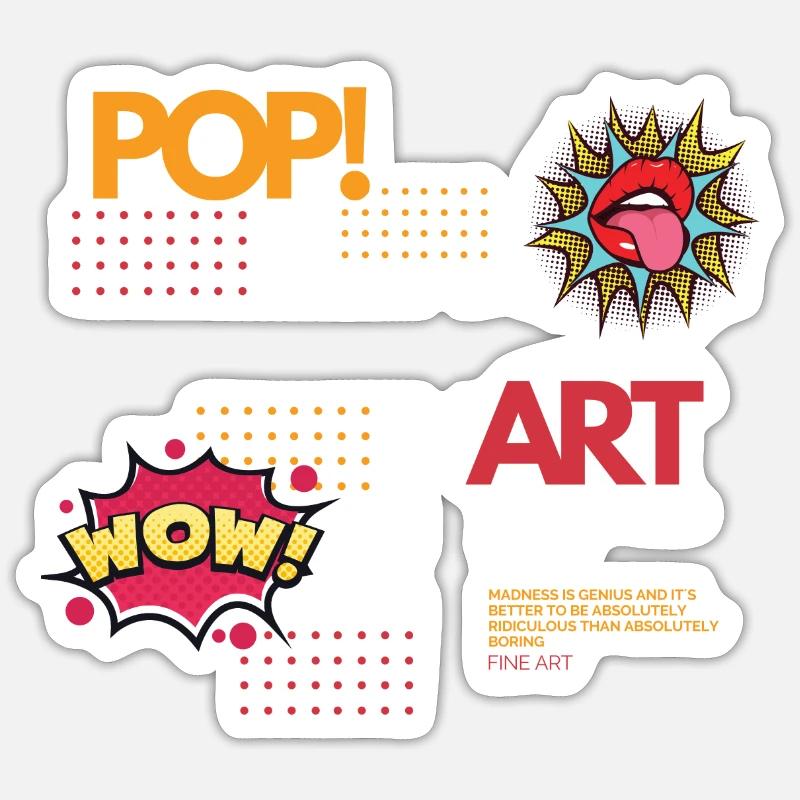 Sticker taille S (10 x 10 cm) - 
