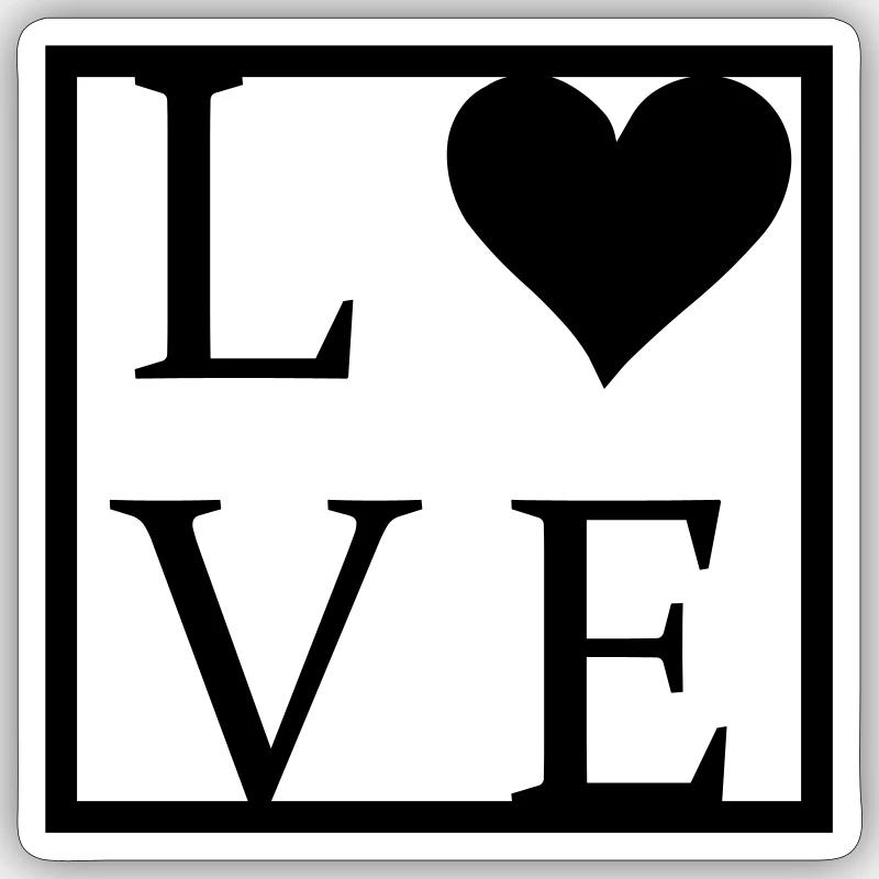 Sticker taille S (10 x 10 cm) -