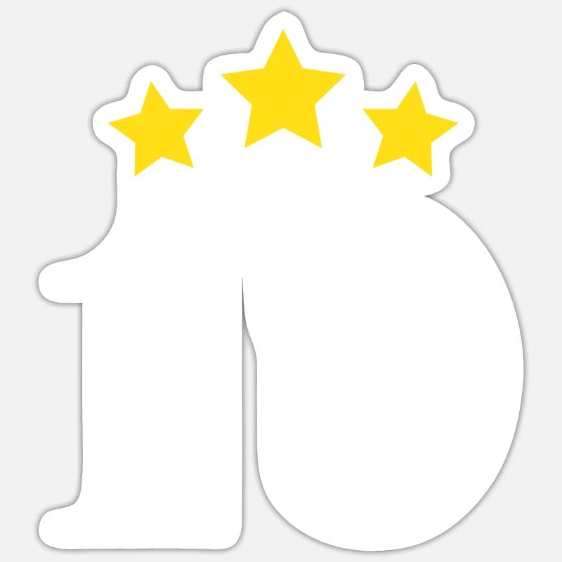 Sticker taille S (10 x 10 cm) -