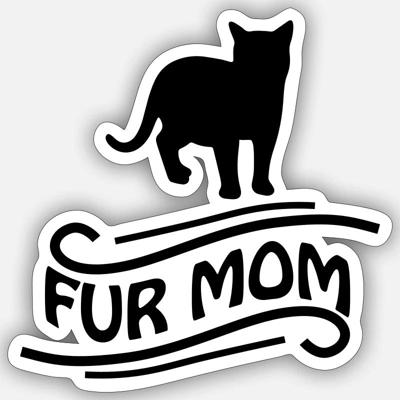 for mom Sticker size S (10 x 10 cm)