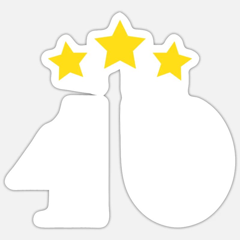 Sticker taille S (10 x 10 cm) - 