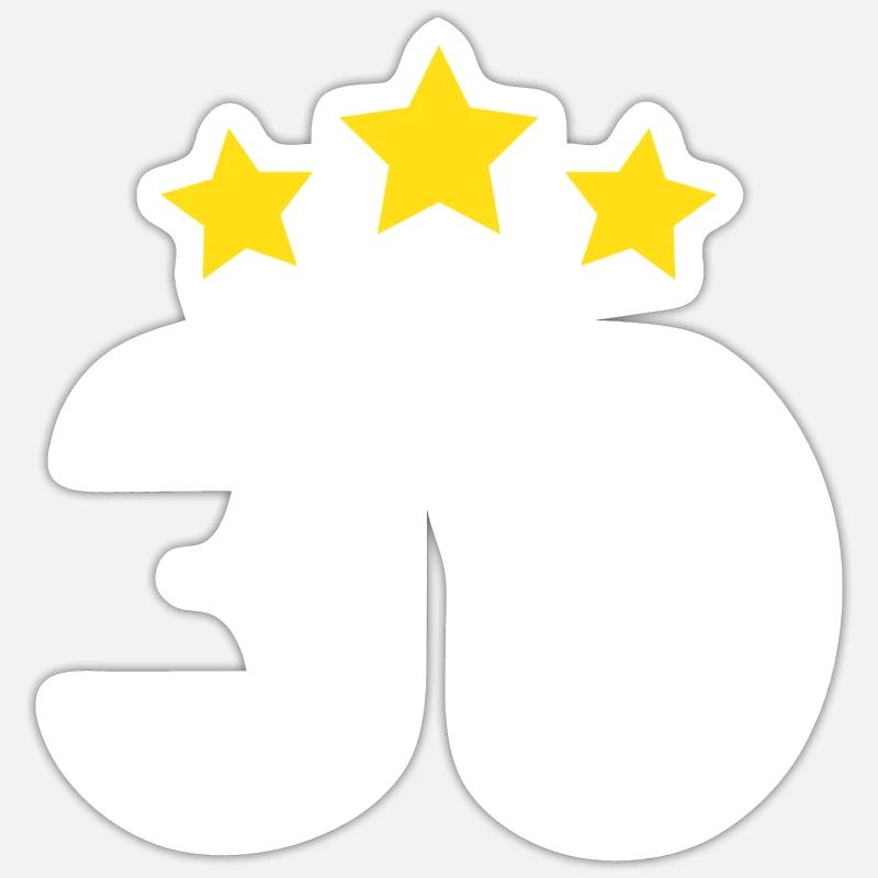 Sticker taille S (10 x 10 cm) - 