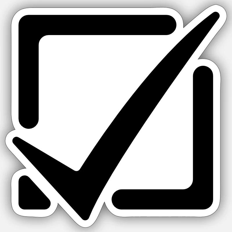 Cochez la case Sticker taille S (10 x 10 cm)