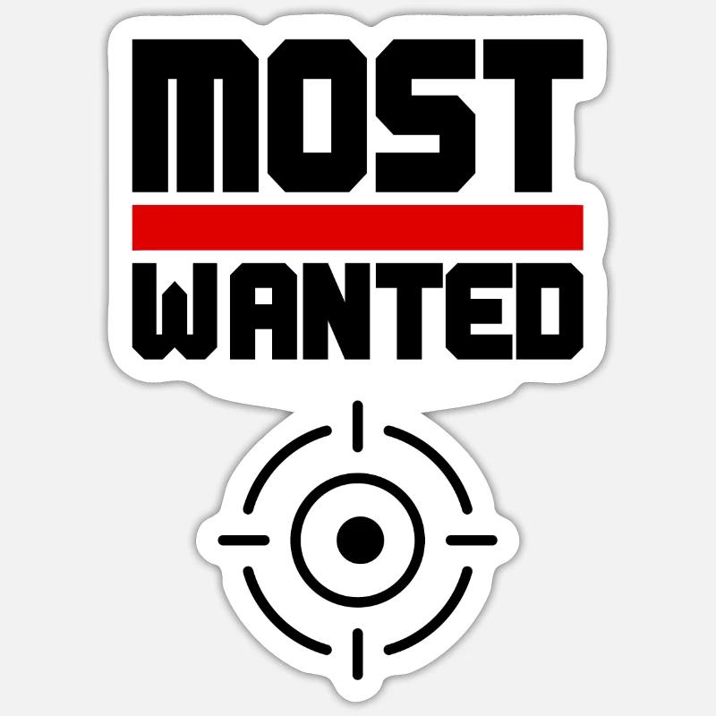Les plus recherchés - Sticker taille S (10 x 10 cm) - blanc mat