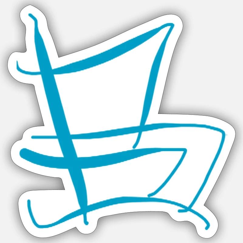 Creative B Sticker size S (10 x 10 cm)