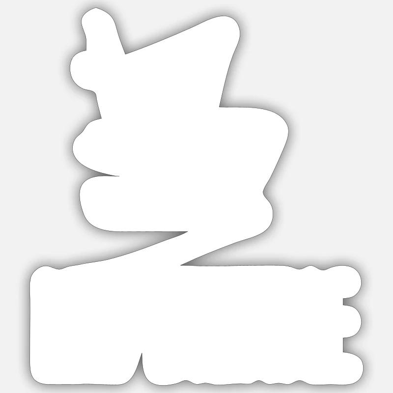 Sticker size S (10 x 10 cm) - 