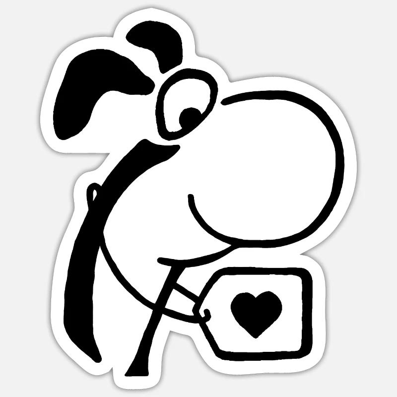 Sticker taille S (10 x 10 cm) - 