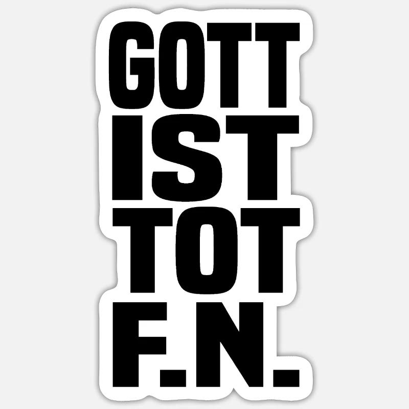 Sticker Größe S (10 x 10 cm) - 