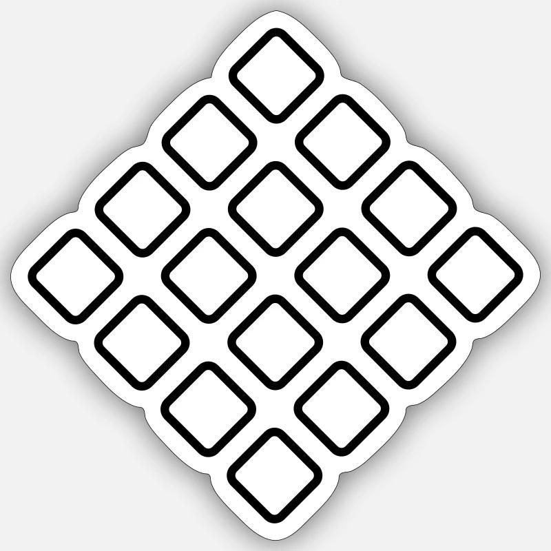 Sticker taille S (10 x 10 cm) - 