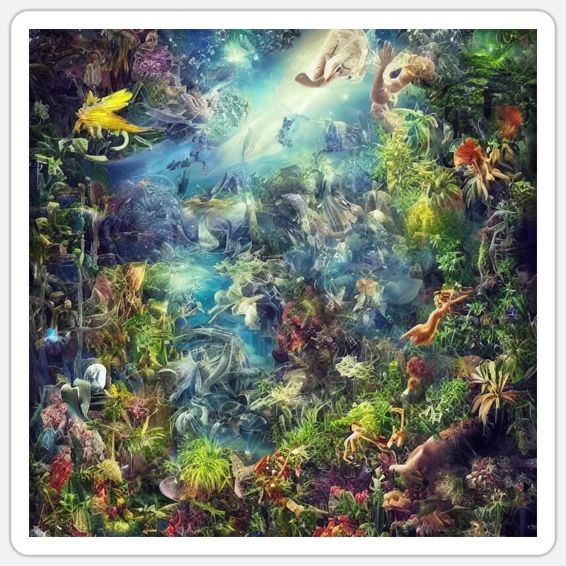 Sticker taille S (10 x 10 cm) - 