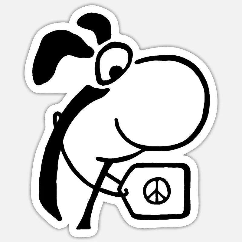 Sticker size S (10 x 10 cm) - 