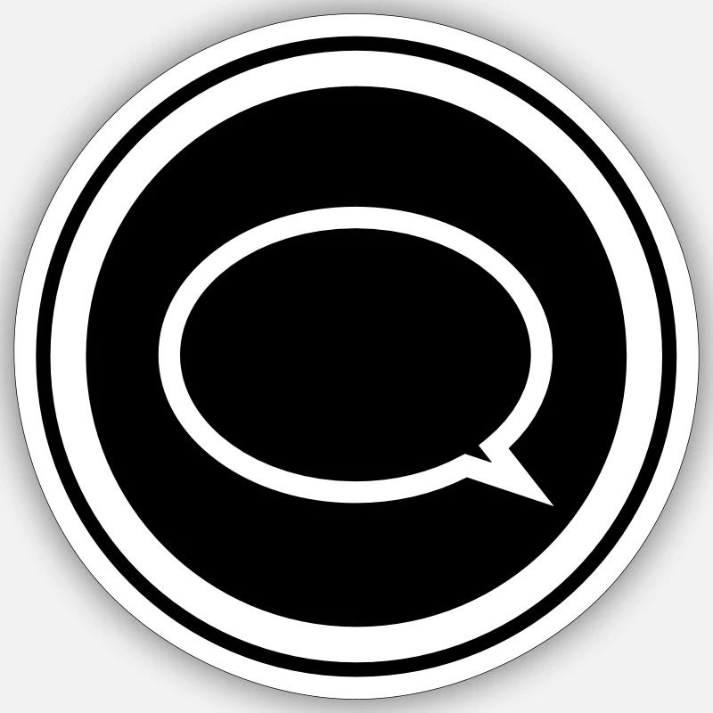 Sticker size S (10 x 10 cm) - 