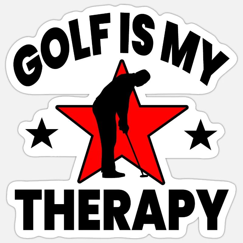 Golfe Sticker taille S (10 x 10 cm)