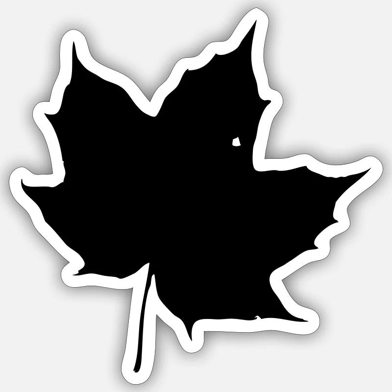 leaf 07 Sticker Größe S (10 x 10 cm)