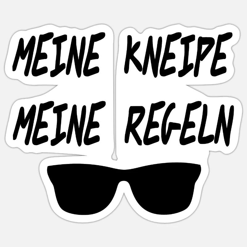 Sticker Größe S (10 x 10 cm) - 