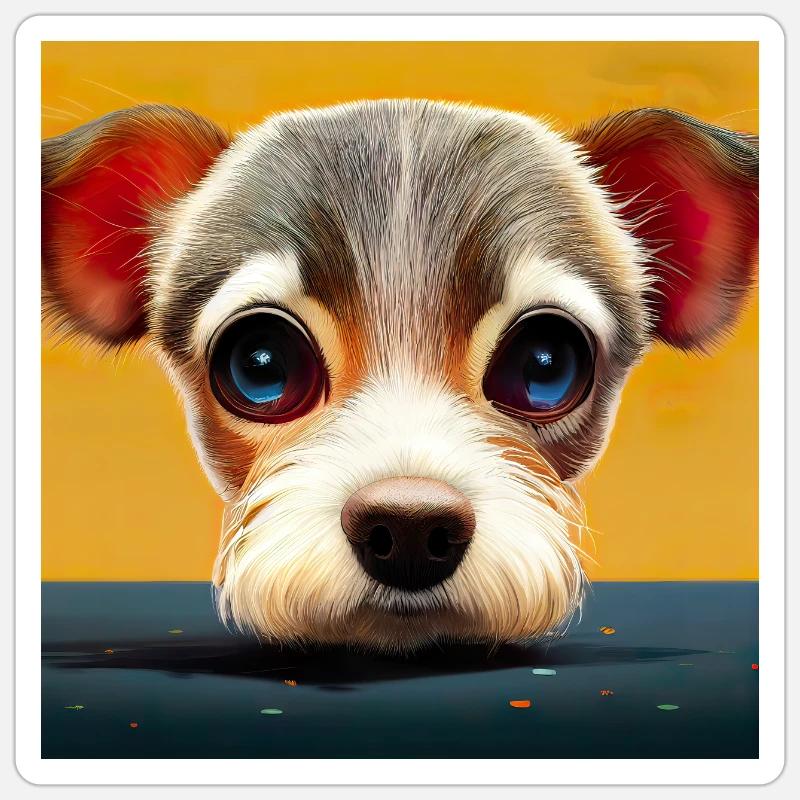 Sticker Größe S (10 x 10 cm) - 