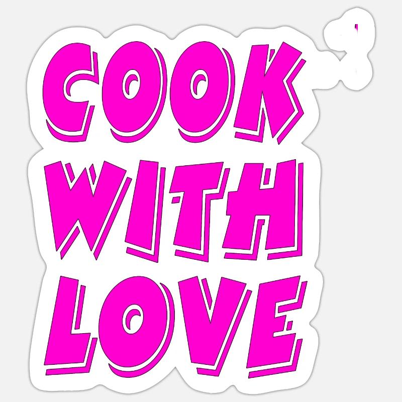 Cuire Sticker taille S (10 x 10 cm)