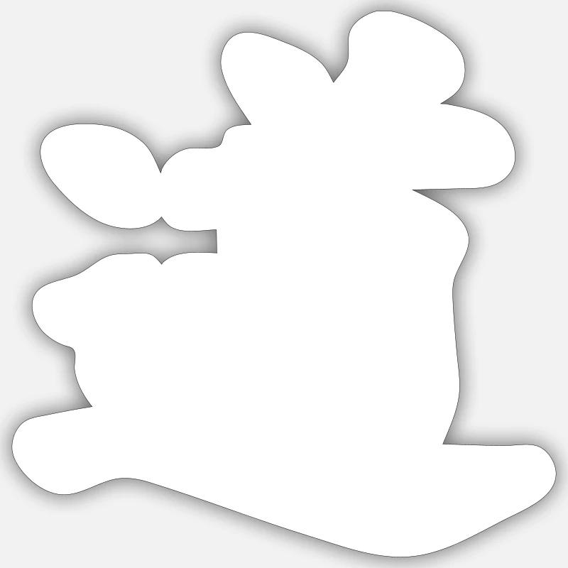 Sticker Größe S (10 x 10 cm) - 