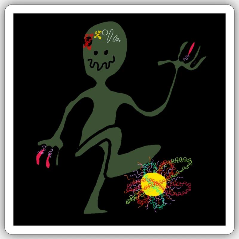 Sticker taille S (10 x 10 cm) - 