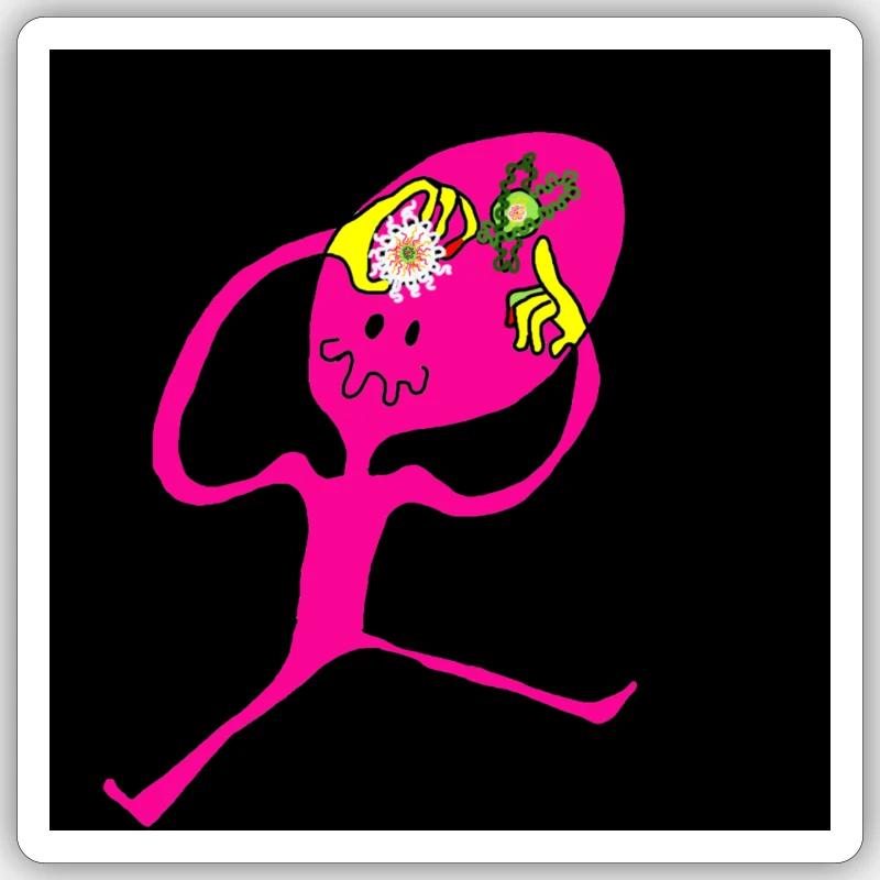 Sticker taille S (10 x 10 cm) - 