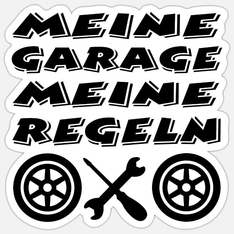 Sticker Größe S (10 x 10 cm) - 