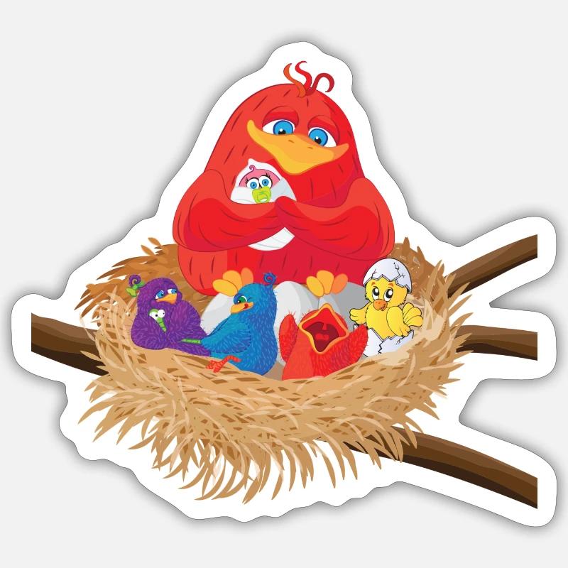 Sticker Größe S (10 x 10 cm) - 