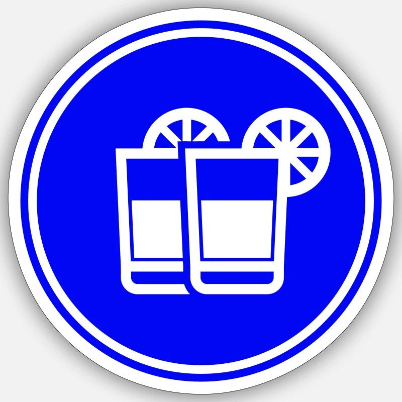 Sticker Größe S (10 x 10 cm) - 