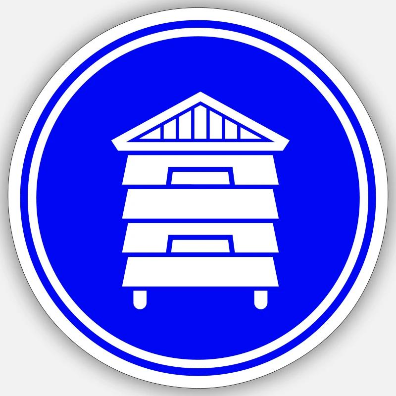 Sticker Größe S (10 x 10 cm) - 