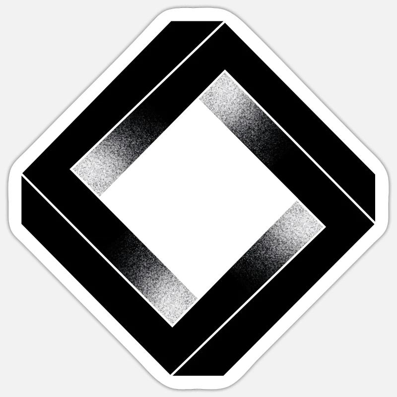 Sticker Größe S (10 x 10 cm) - 