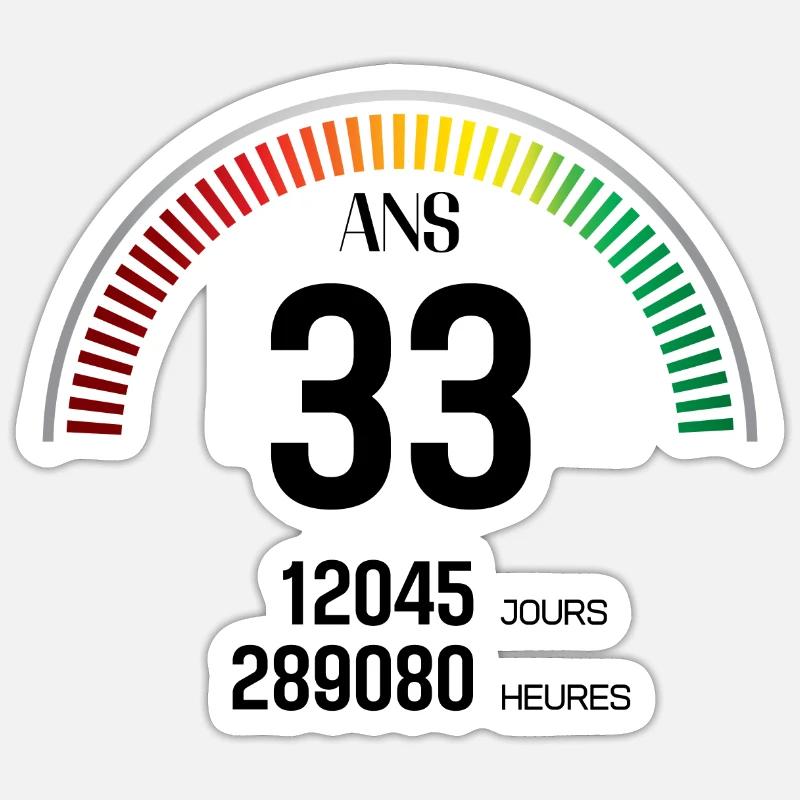 Sticker taille S (10 x 10 cm) - 