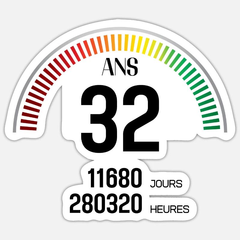 Sticker taille S (10 x 10 cm) - 