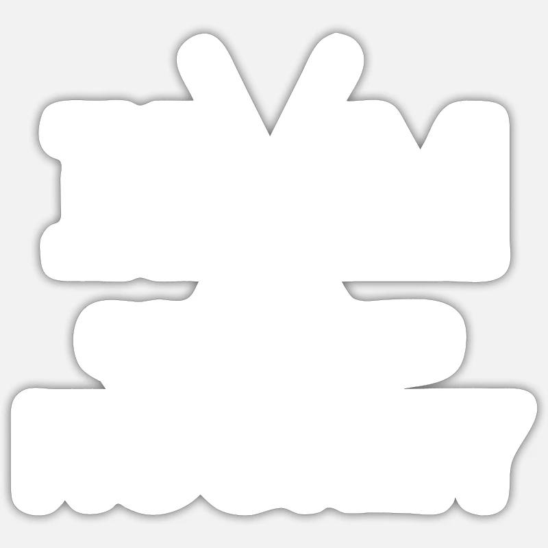 Sticker taille S (10 x 10 cm) - 