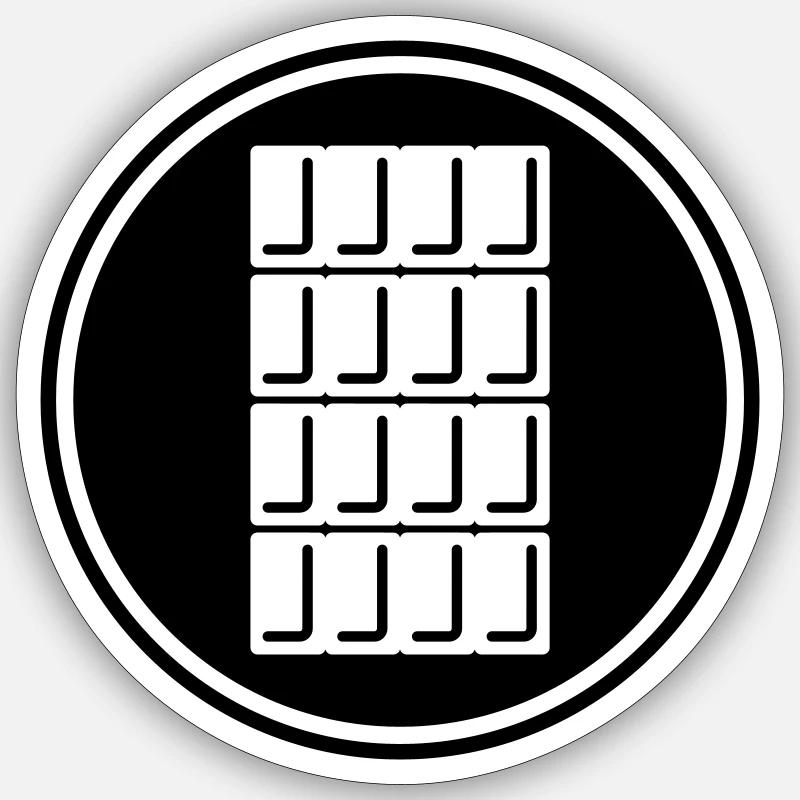 Sticker size S (10 x 10 cm) - 