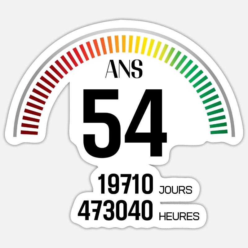 Sticker taille S (10 x 10 cm) - 